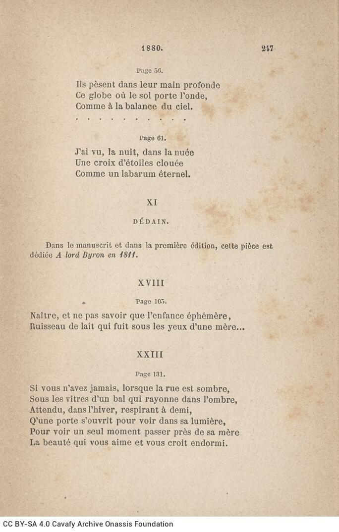 18.5 x 12 cm; 4 s.p. + 254 p. + 2 s.p., price of the book “2 francs” on its spine. L. 1 half-title page with information 